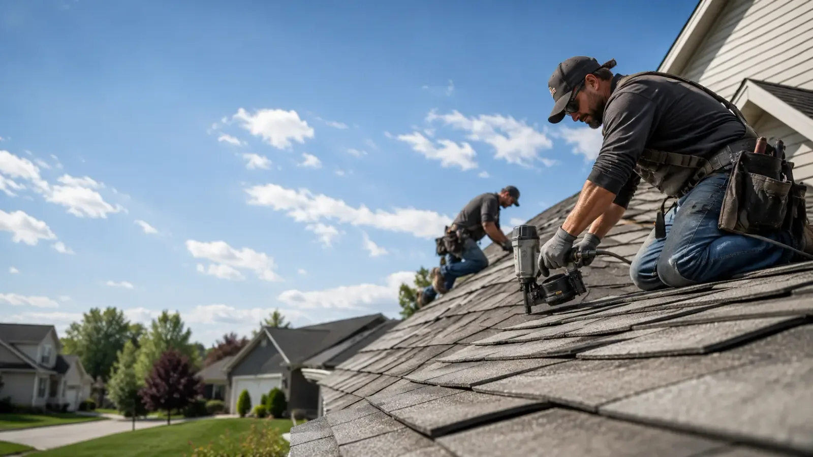 Storm Damage Roof Repair in Grindstone, PA near me
